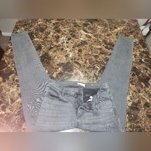 LOFT Gray Skinny Jeans with Stretchy Fit